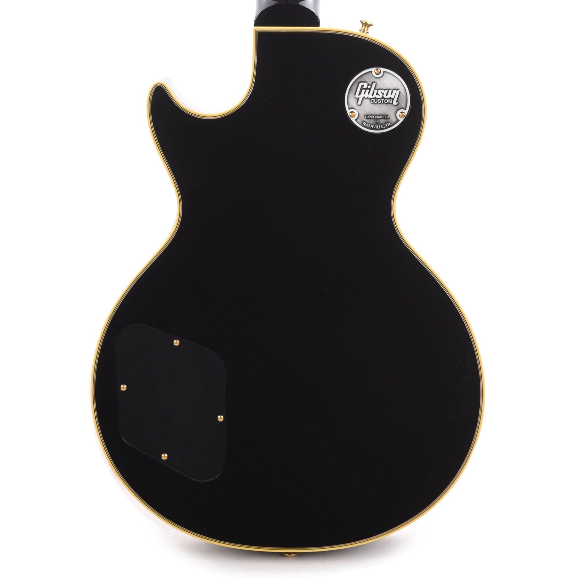 Gibson Custom Shop 1957 Les Paul Custom 3-Pickup Ebony Gloss Electric Guitars / Solid Body