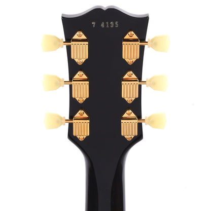 Gibson Custom Shop 1957 Les Paul Custom 3-Pickup Ebony Gloss Electric Guitars / Solid Body