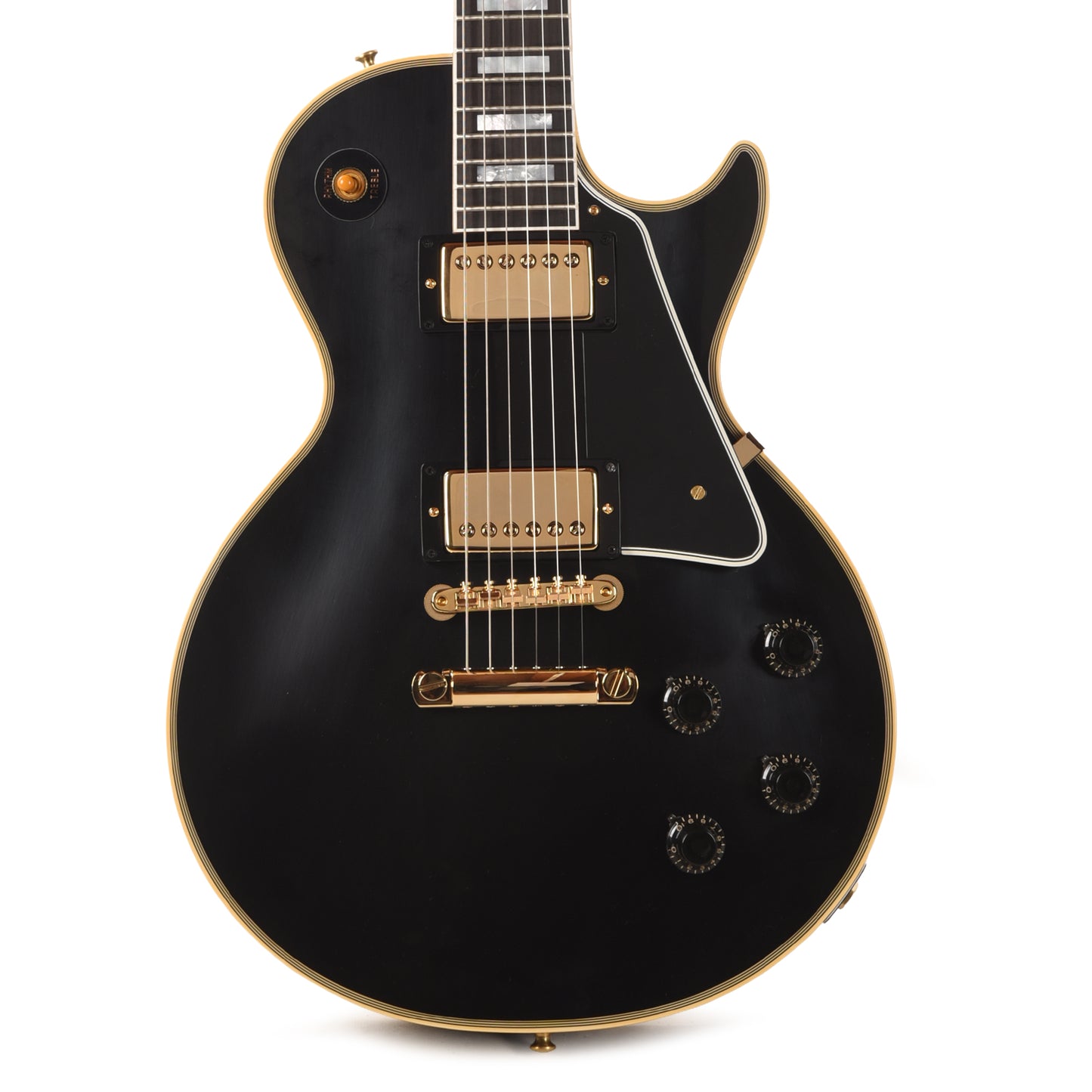 Gibson Custom Shop 1957 Les Paul Custom "CME Spec" Antique Ebony VOS w/Custom "S" Buckers Electric Guitars / Solid Body