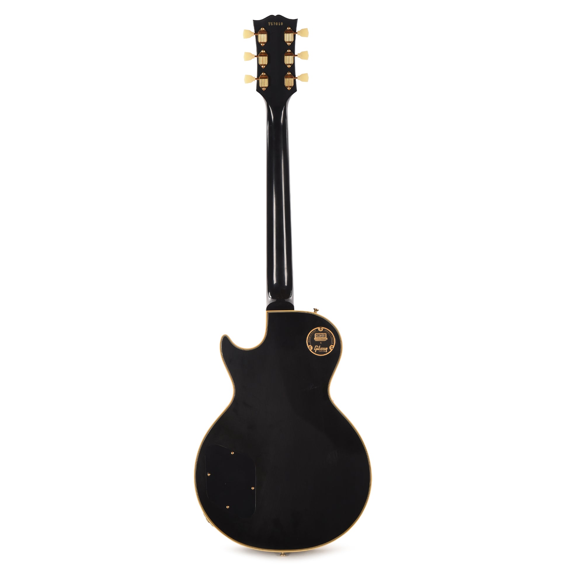 Gibson Custom Shop 1957 Les Paul Custom "CME Spec" Antique Ebony VOS w/Custom "S" Buckers Electric Guitars / Solid Body