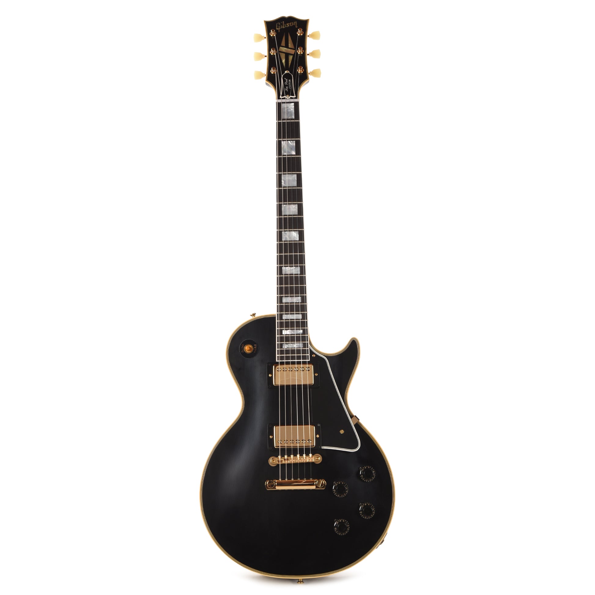 Gibson Custom Shop 1957 Les Paul Custom "CME Spec" Antique Ebony VOS w/Custom "S" Buckers Electric Guitars / Solid Body