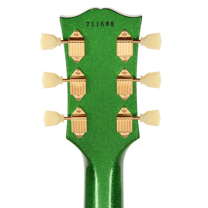 Gibson Custom Shop 1957 Les Paul Custom "CME Spec" Antique Green Sparkle VOS w/Custom "S" Buckers Electric Guitars / Solid Body