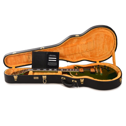 Gibson Custom Shop 1957 Les Paul Custom "CME Spec" Antique Green Sparkle VOS w/Custom "S" Buckers Electric Guitars / Solid Body