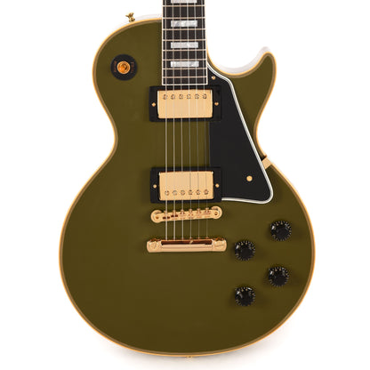 Gibson Custom Shop 1957 Les Paul Custom "CME Spec" Antique Olive Drab VOS w/Custom "S" Buckers Electric Guitars / Solid Body