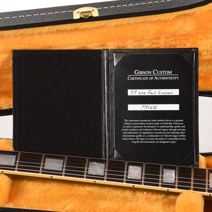 Gibson Custom Shop 1957 Les Paul Custom "CME Spec" Antique Olive Drab VOS w/Custom "S" Buckers Electric Guitars / Solid Body