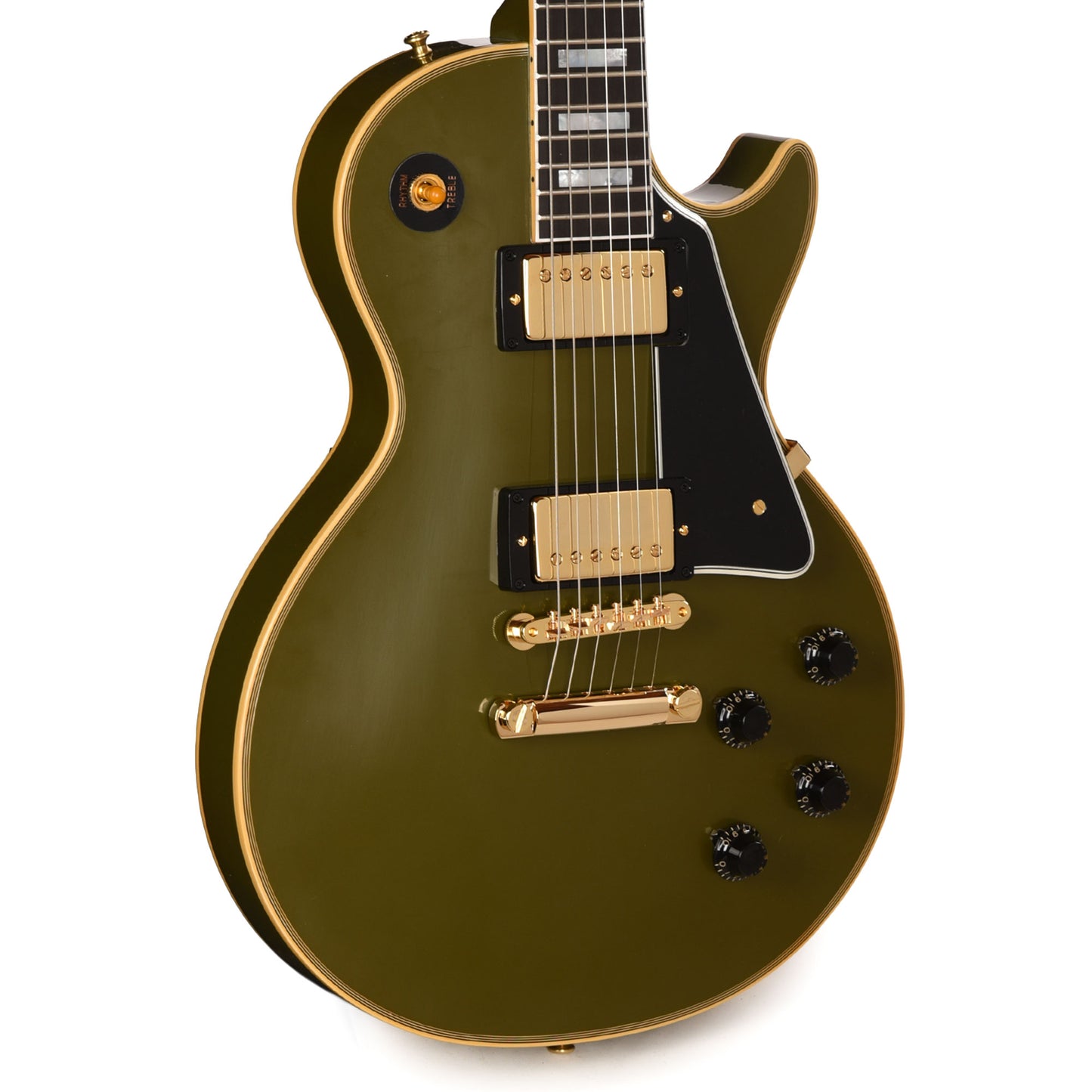 Gibson Custom Shop 1957 Les Paul Custom "CME Spec" Antique Olive Drab VOS w/Custom "S" Buckers Electric Guitars / Solid Body
