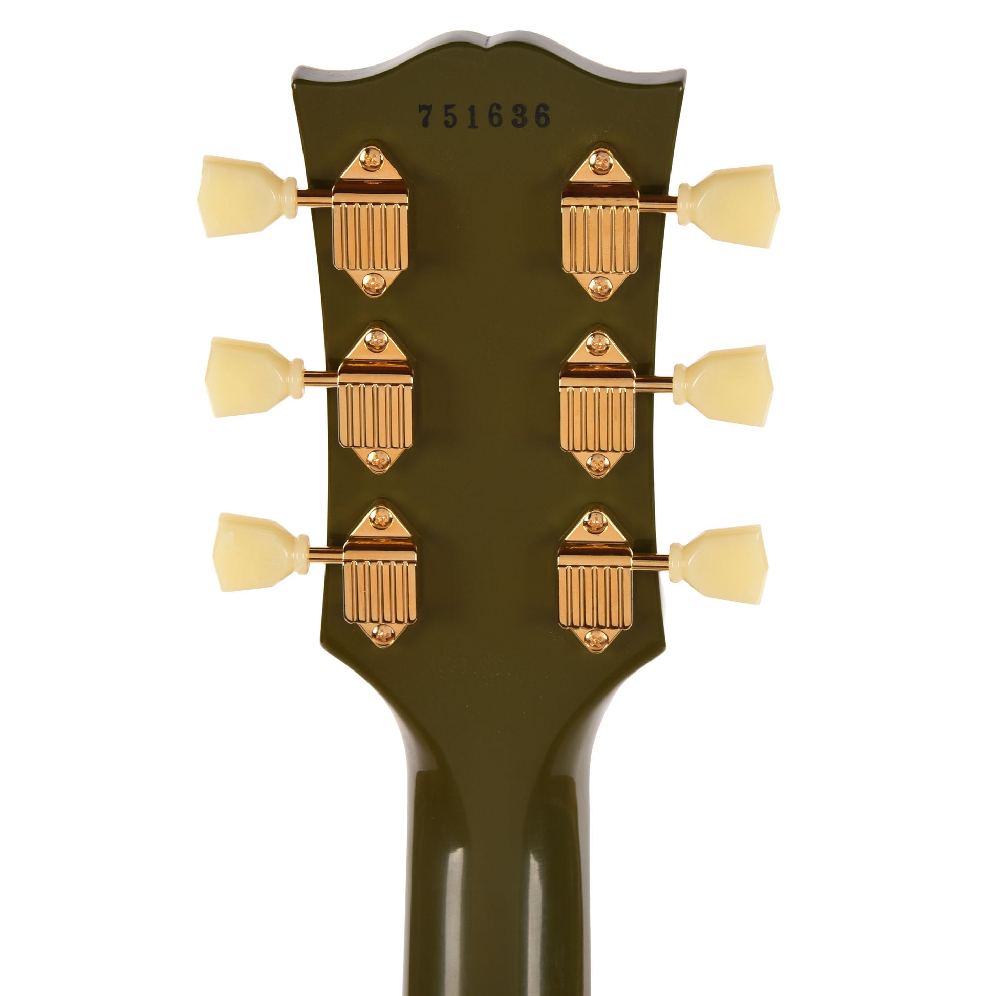 Gibson Custom Shop 1957 Les Paul Custom "CME Spec" Antique Olive Drab VOS w/Custom "S" Buckers Electric Guitars / Solid Body