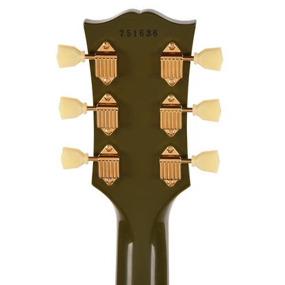 Gibson Custom Shop 1957 Les Paul Custom "CME Spec" Antique Olive Drab VOS w/Custom "S" Buckers Electric Guitars / Solid Body