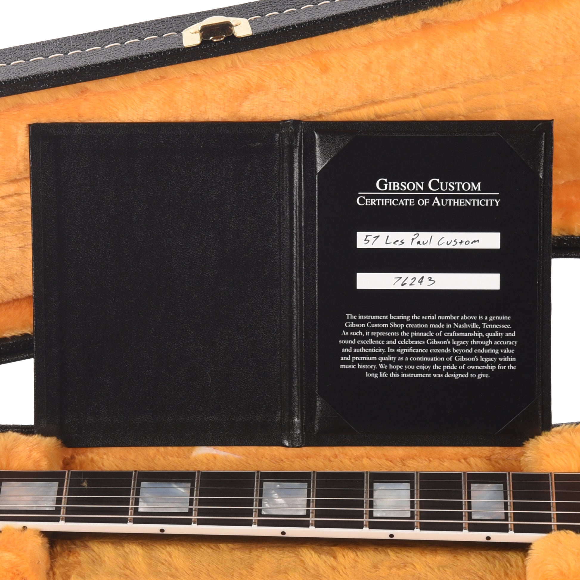 Gibson Custom Shop 1957 Les Paul Custom "CME Spec" Northern Lights Gloss w/'60 V2 Neck Profile Electric Guitars / Solid Body