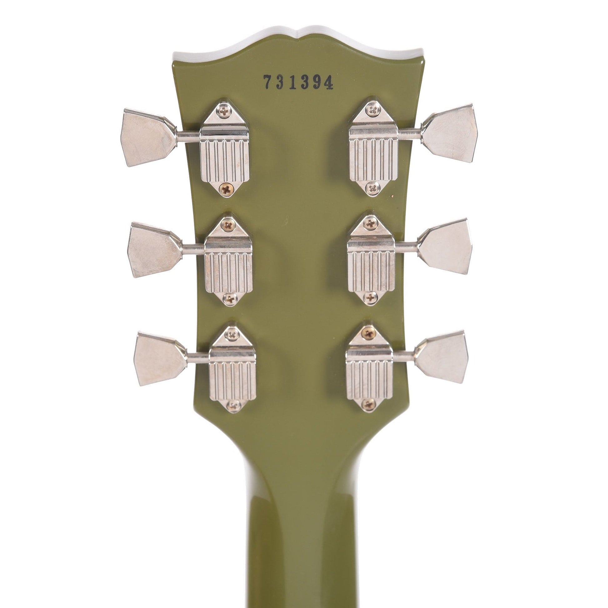 Gibson Custom Shop 1957 Les Paul Custom "CME Spec" VOS Antique Olive Drab Electric Guitars / Solid Body