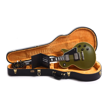 Gibson Custom Shop 1957 Les Paul Custom "CME Spec" VOS Antique Olive Drab Electric Guitars / Solid Body