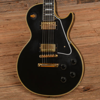 Gibson Custom Shop 1957 Les Paul Custom Ebony Electric Guitars / Solid Body