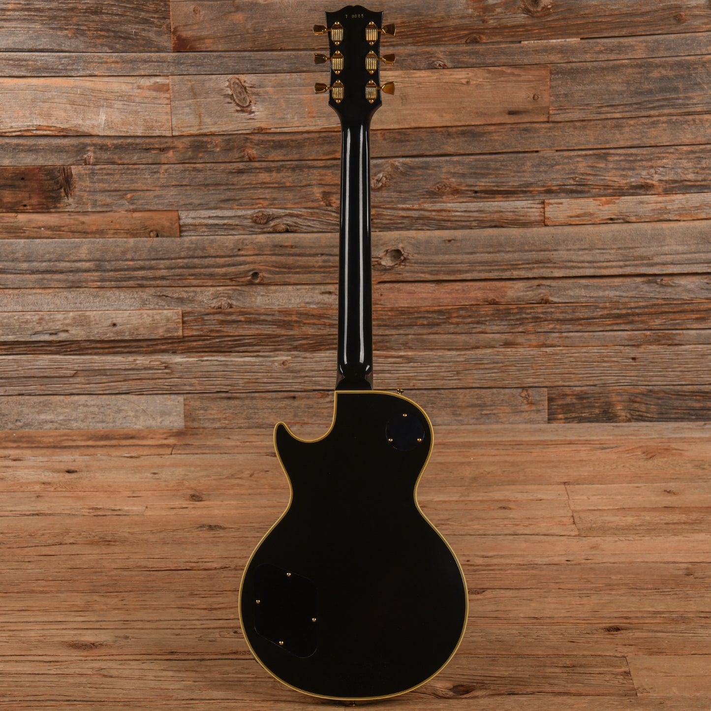 Gibson Custom Shop 1957 Les Paul Custom Ebony Electric Guitars / Solid Body