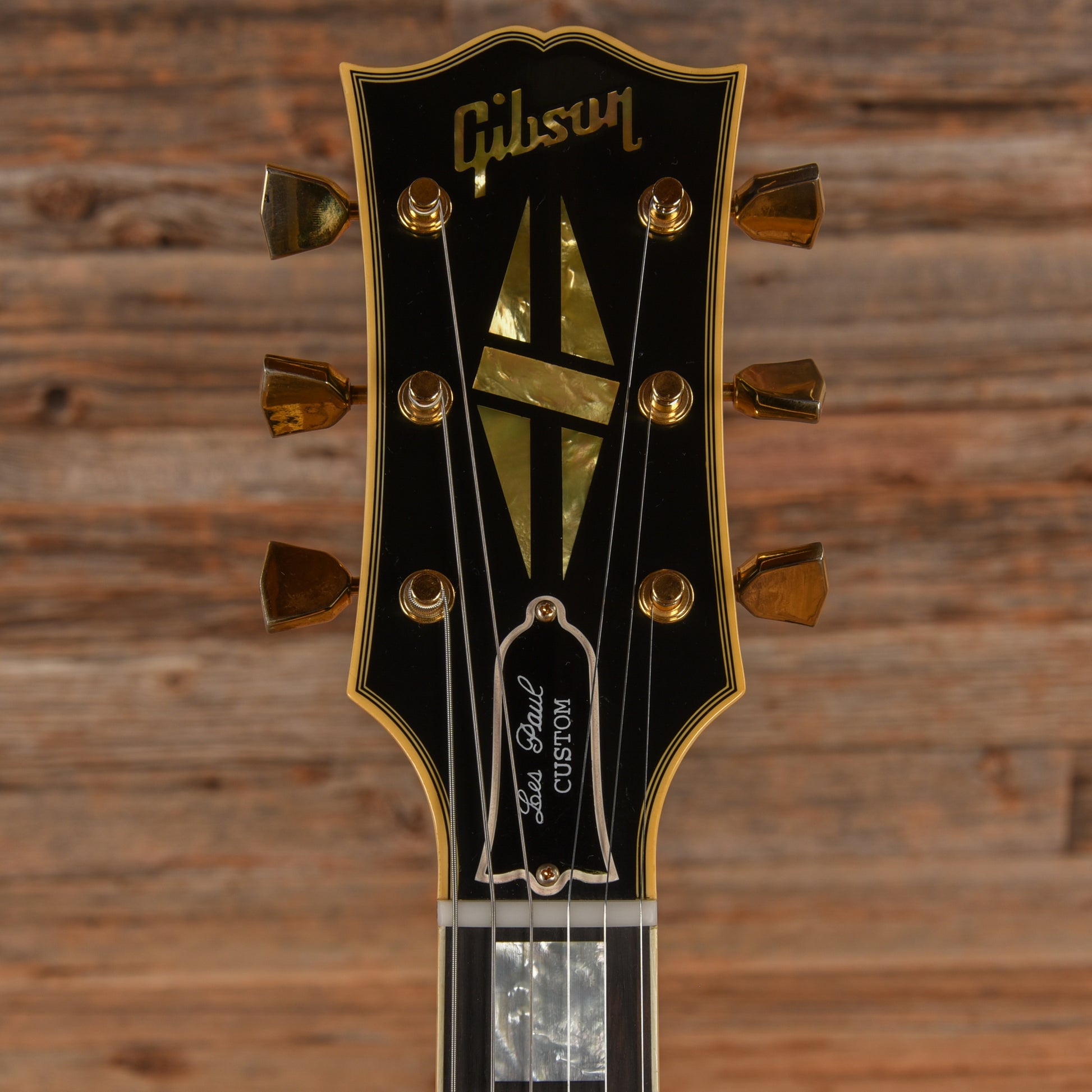 Gibson Custom Shop 1957 Les Paul Custom Ebony Electric Guitars / Solid Body