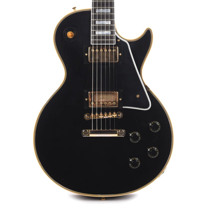 Gibson Custom Shop 1957 Les Paul Custom Reissue 2-Pickup Ebony VOS Electric Guitars / Solid Body