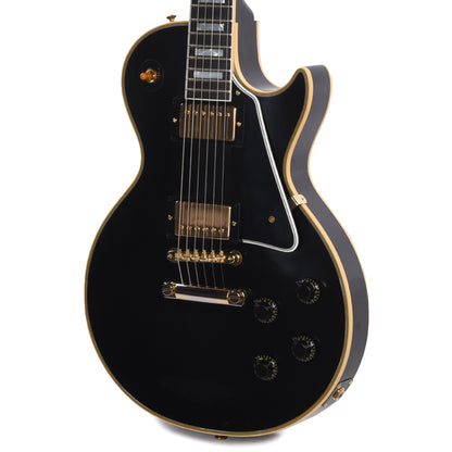 Gibson Custom Shop 1957 Les Paul Custom Reissue 2-Pickup Ebony VOS Electric Guitars / Solid Body