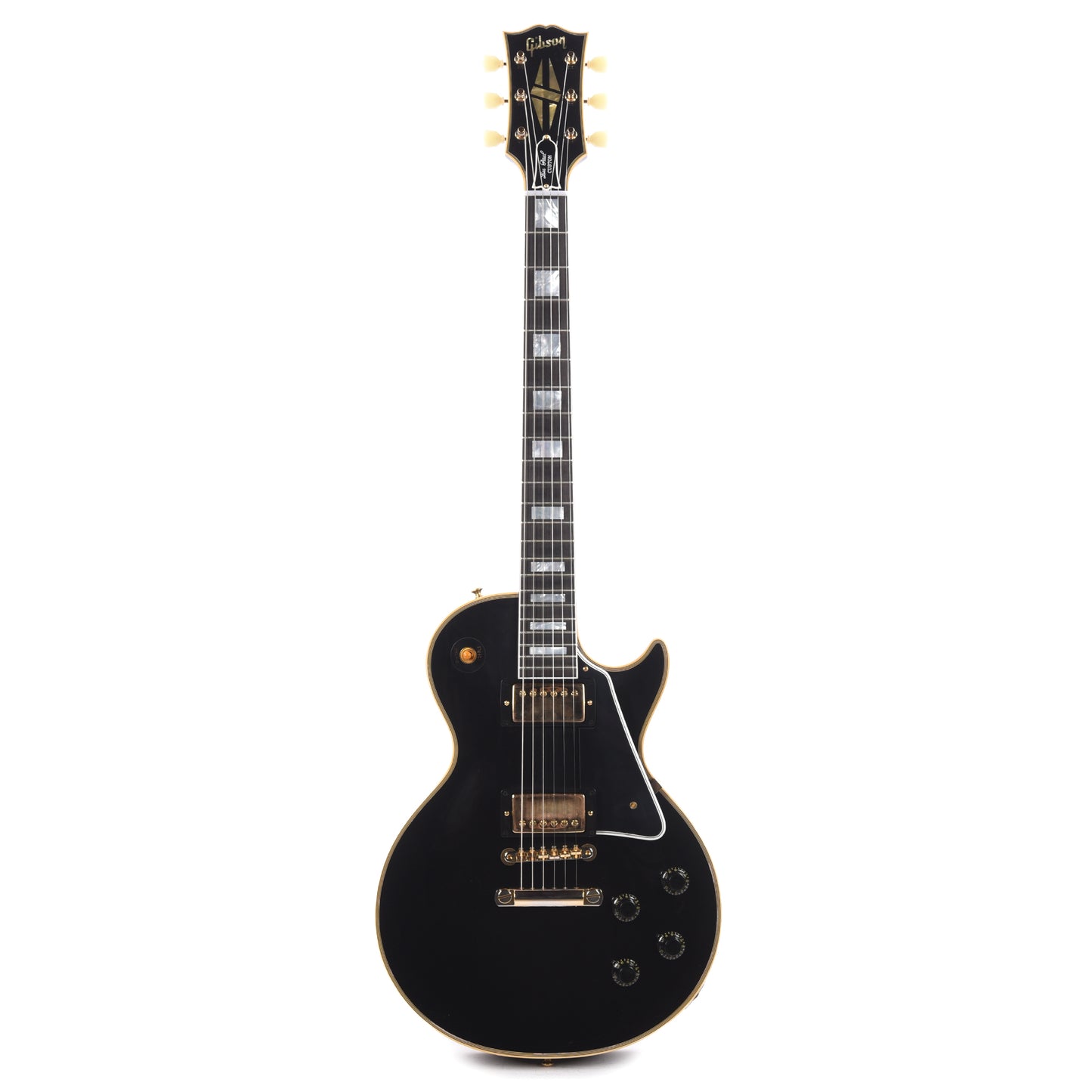 Gibson Custom Shop 1957 Les Paul Custom Reissue 2-Pickup Ebony VOS Electric Guitars / Solid Body