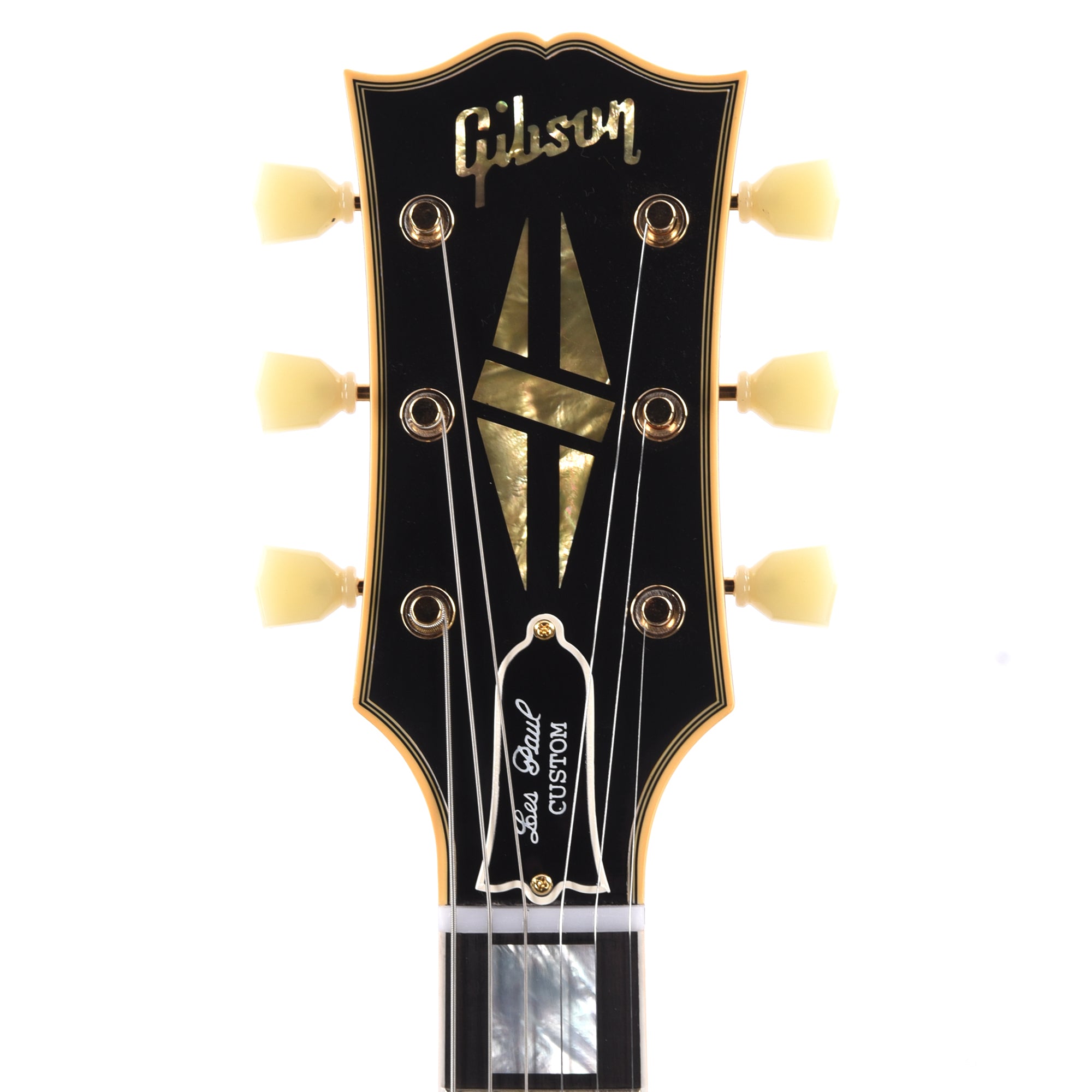 Gibson Custom Shop 1957 Les Paul Custom Reissue 2-Pickup Ebony VOS Electric Guitars / Solid Body