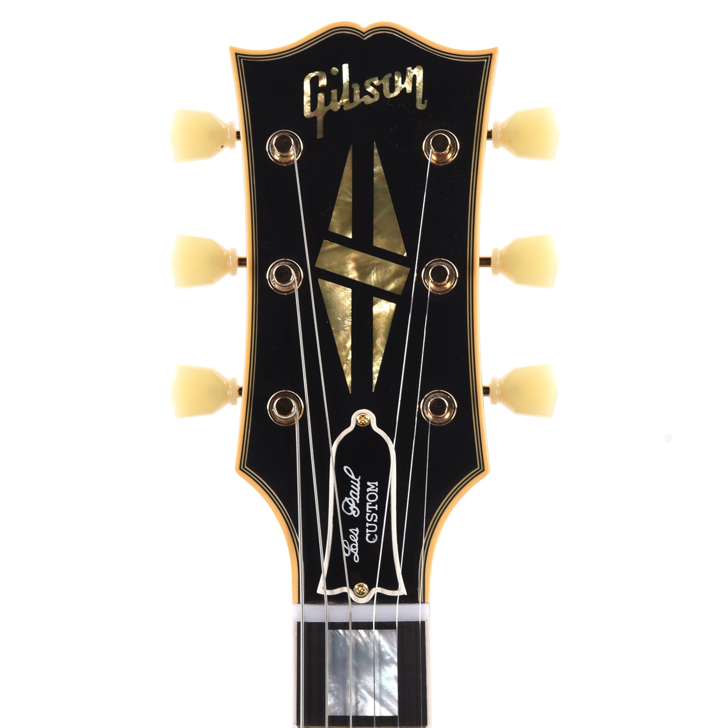 Gibson Custom Shop 1957 Les Paul Custom Reissue 2-Pickup Ebony VOS Electric Guitars / Solid Body
