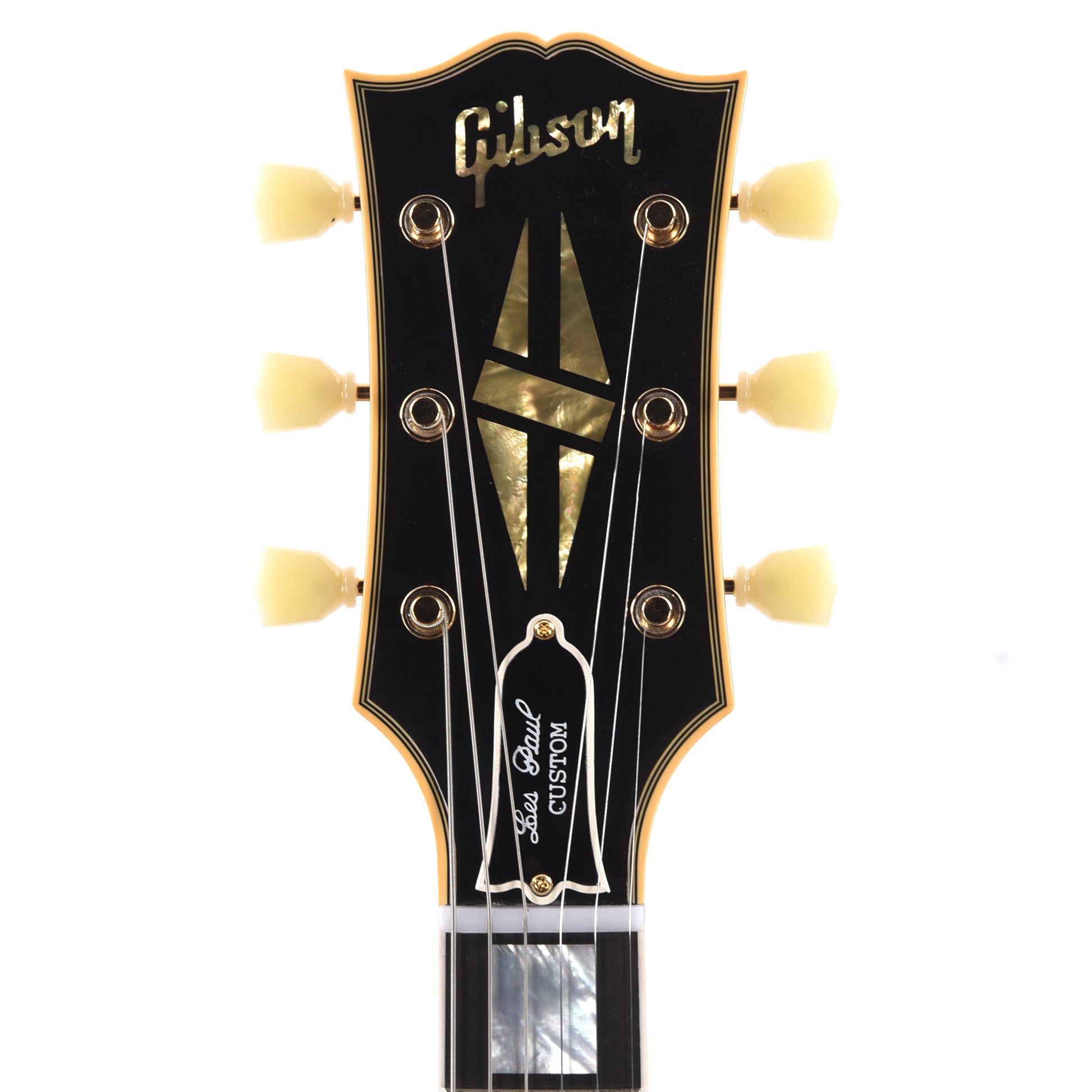 Gibson Custom Shop 1957 Les Paul Custom Reissue 2-Pickup Ebony VOS Electric Guitars / Solid Body