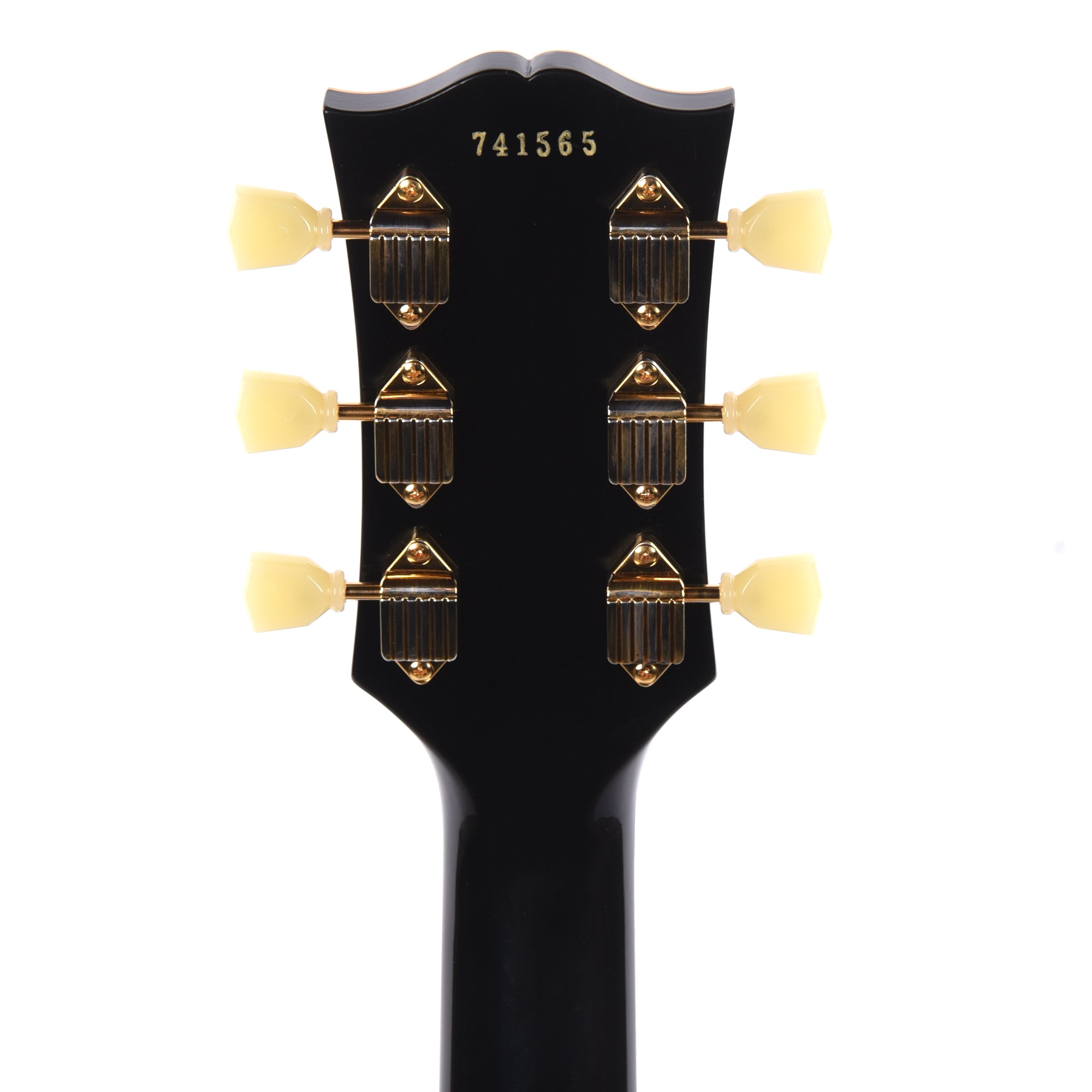 Gibson Custom Shop 1957 Les Paul Custom Reissue 2-Pickup Ebony VOS Electric Guitars / Solid Body