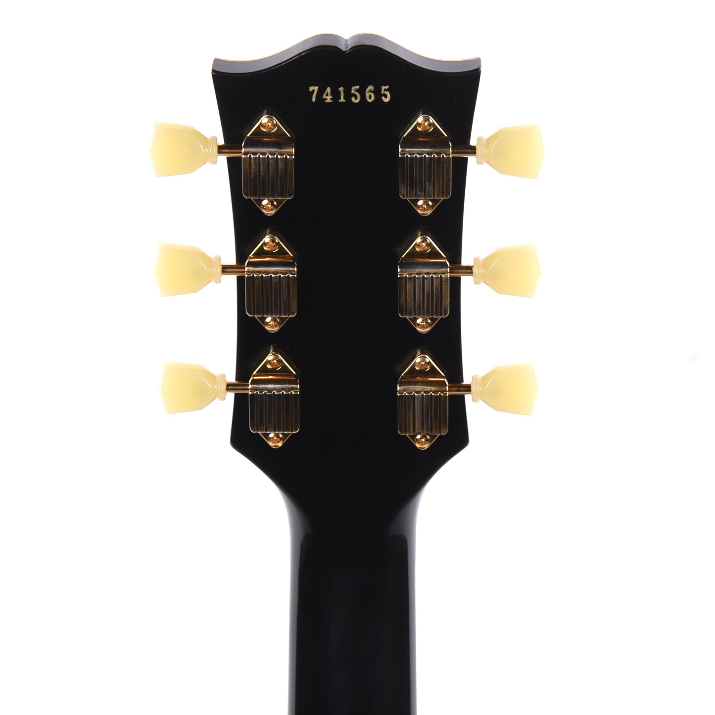 Gibson Custom Shop 1957 Les Paul Custom Reissue 2-Pickup Ebony VOS Electric Guitars / Solid Body