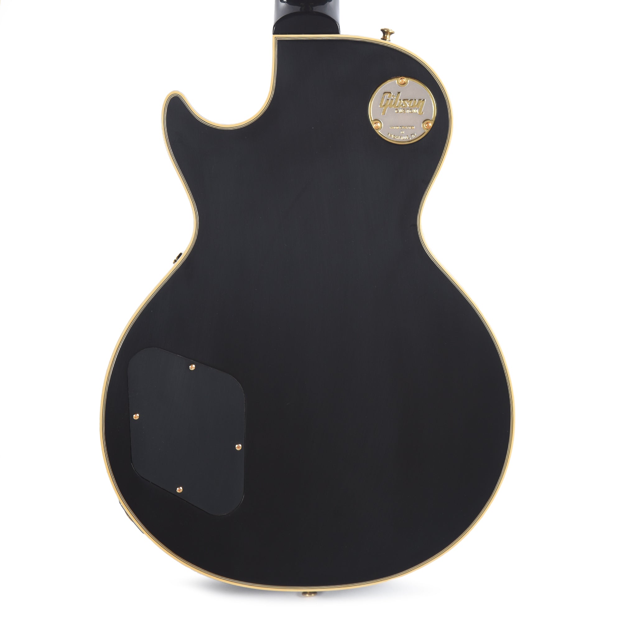 Gibson Custom Shop 1957 Les Paul Custom Reissue 2-Pickup Ebony VOS Electric Guitars / Solid Body