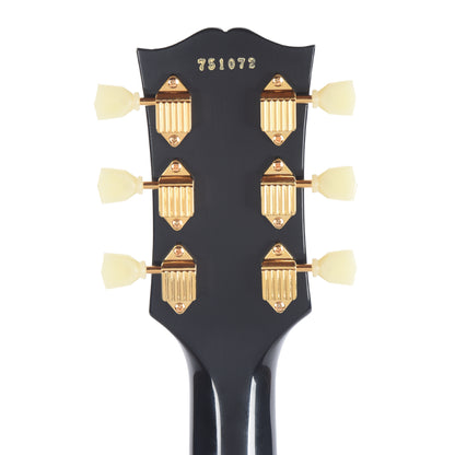 Gibson Custom Shop 1957 Les Paul Custom Reissue 2-Pickup Ebony VOS Electric Guitars / Solid Body
