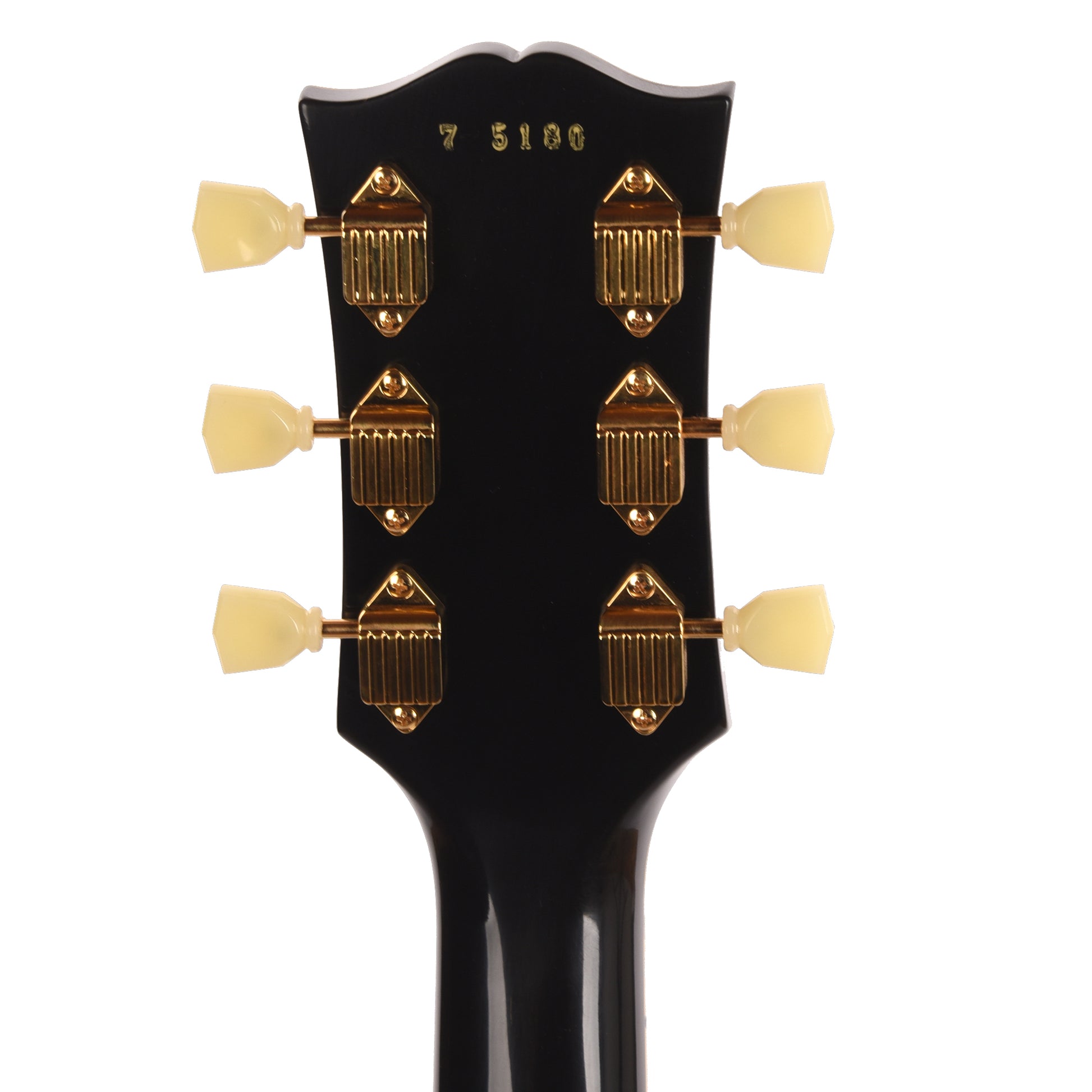 Gibson Custom Shop 1957 Les Paul Custom Reissue 2-Pickup Ebony VOS Electric Guitars / Solid Body