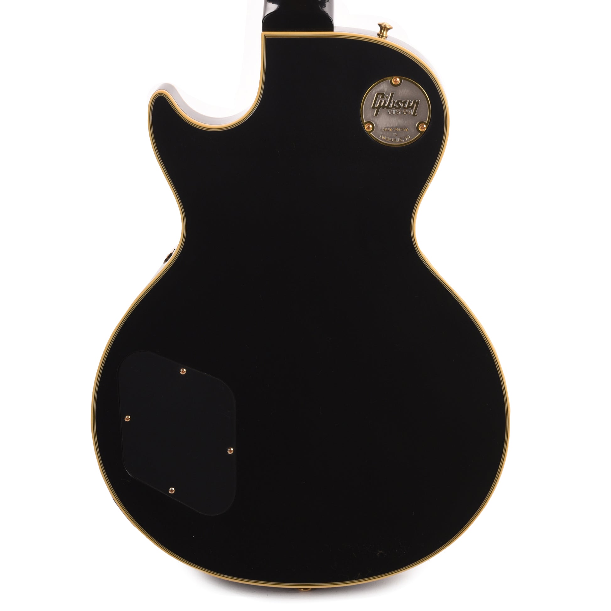 Gibson Custom Shop 1957 Les Paul Custom Reissue 2-Pickup Ebony VOS Electric Guitars / Solid Body