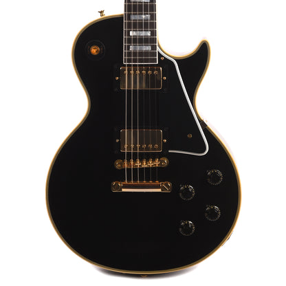Gibson Custom Shop 1957 Les Paul Custom Reissue 2-Pickup Ebony VOS Electric Guitars / Solid Body