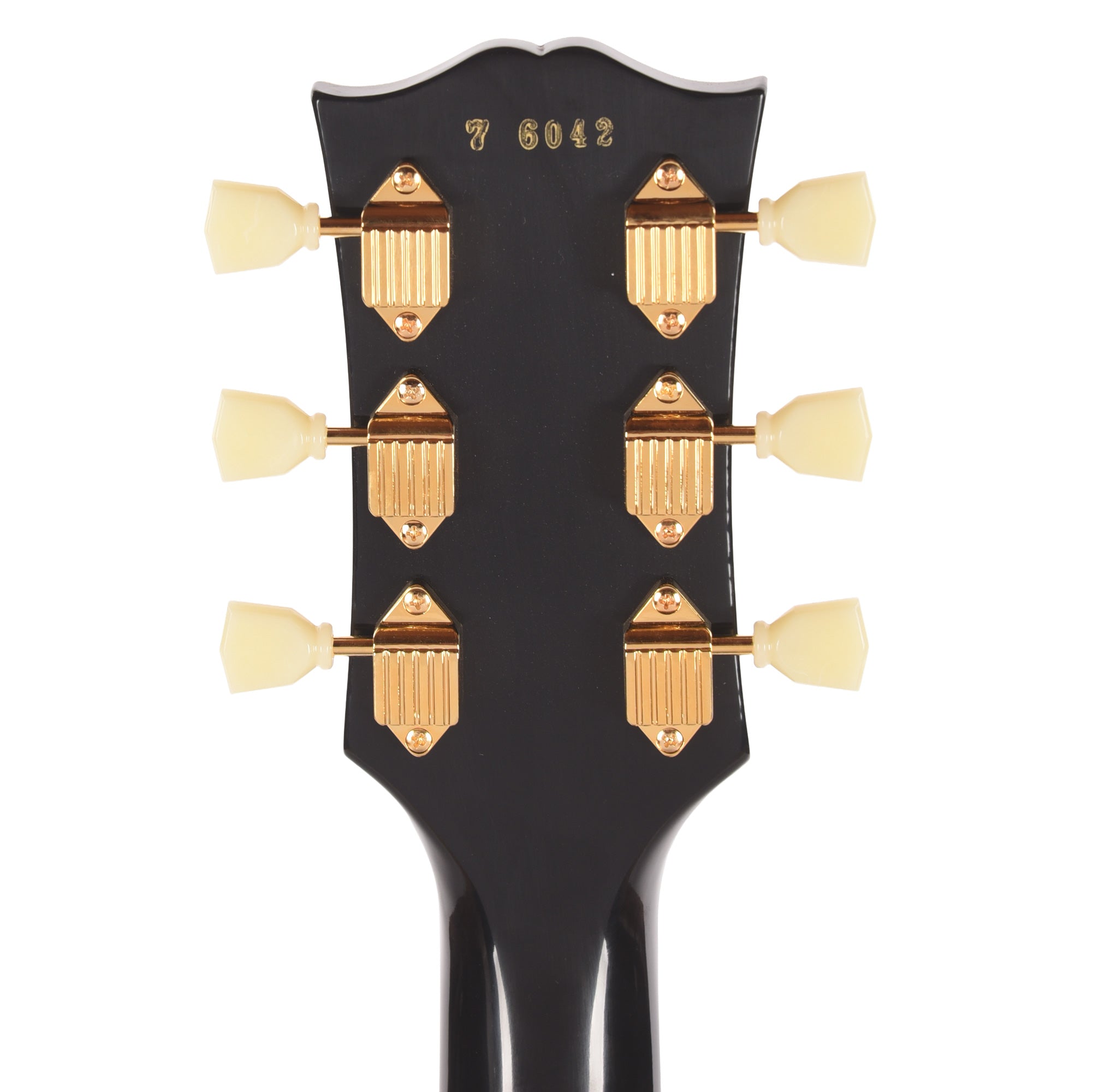 Gibson Custom Shop 1957 Les Paul Custom Reissue 3-Pickup Ebony VOS GH w/Bigsby Electric Guitars / Solid Body