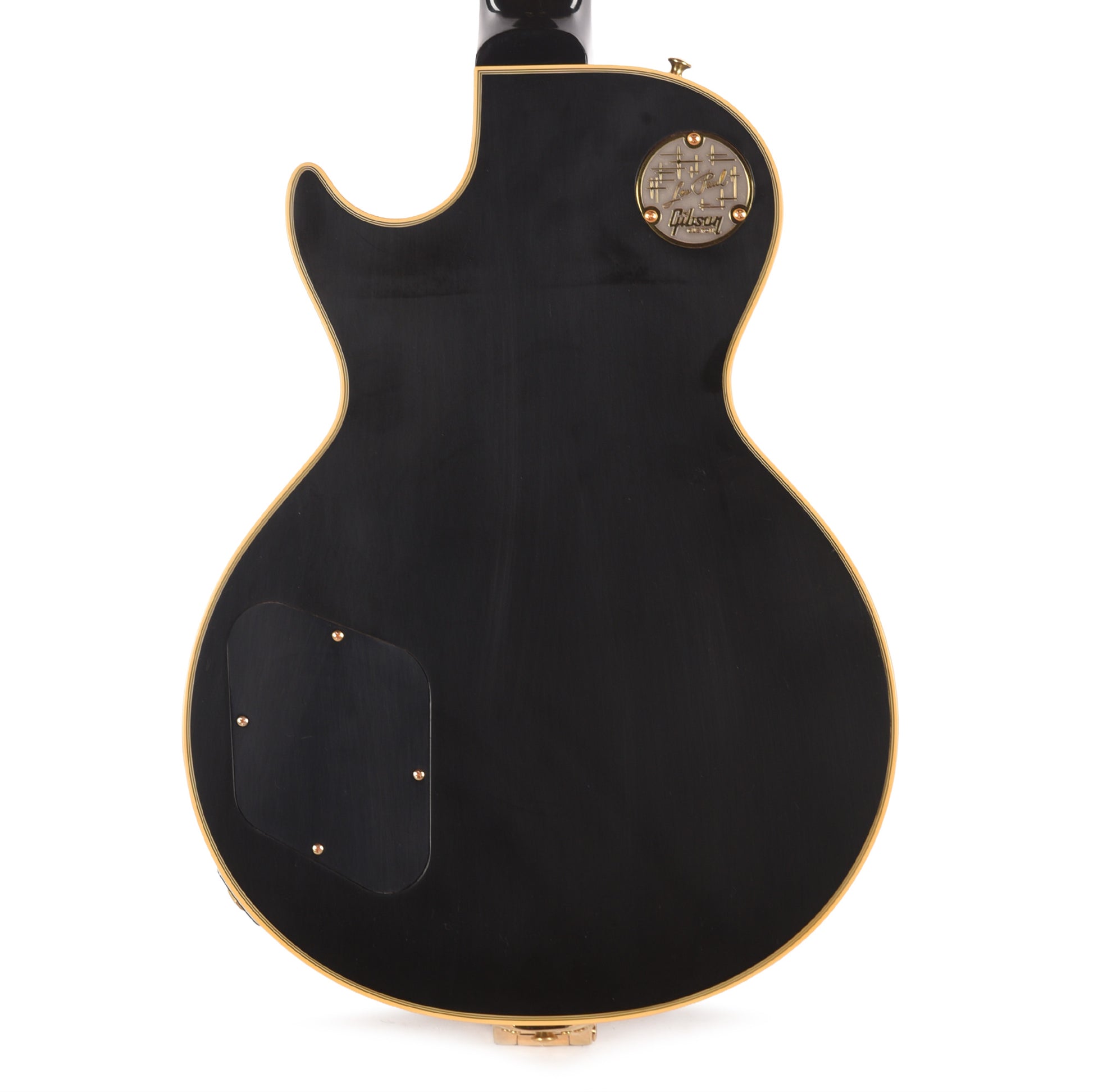 Gibson Custom Shop 1957 Les Paul Custom Reissue 3-Pickup Ebony VOS GH w/Bigsby Electric Guitars / Solid Body