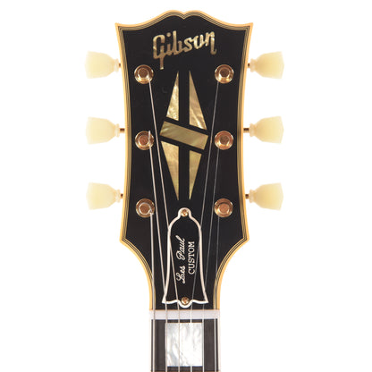 Gibson Custom Shop 1957 Les Paul Custom Reissue 3-Pickup Ebony VOS GH w/Bigsby Electric Guitars / Solid Body