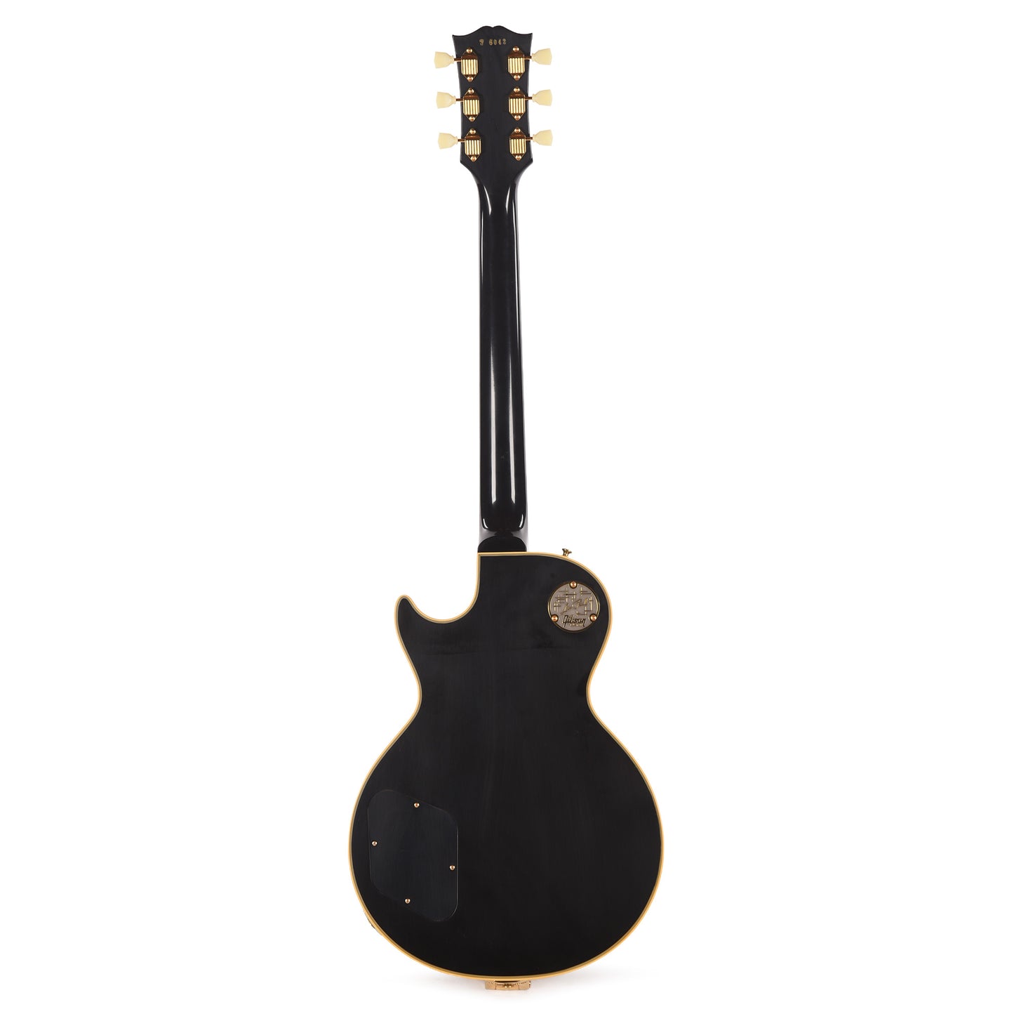 Gibson Custom Shop 1957 Les Paul Custom Reissue 3-Pickup Ebony VOS GH w/Bigsby Electric Guitars / Solid Body