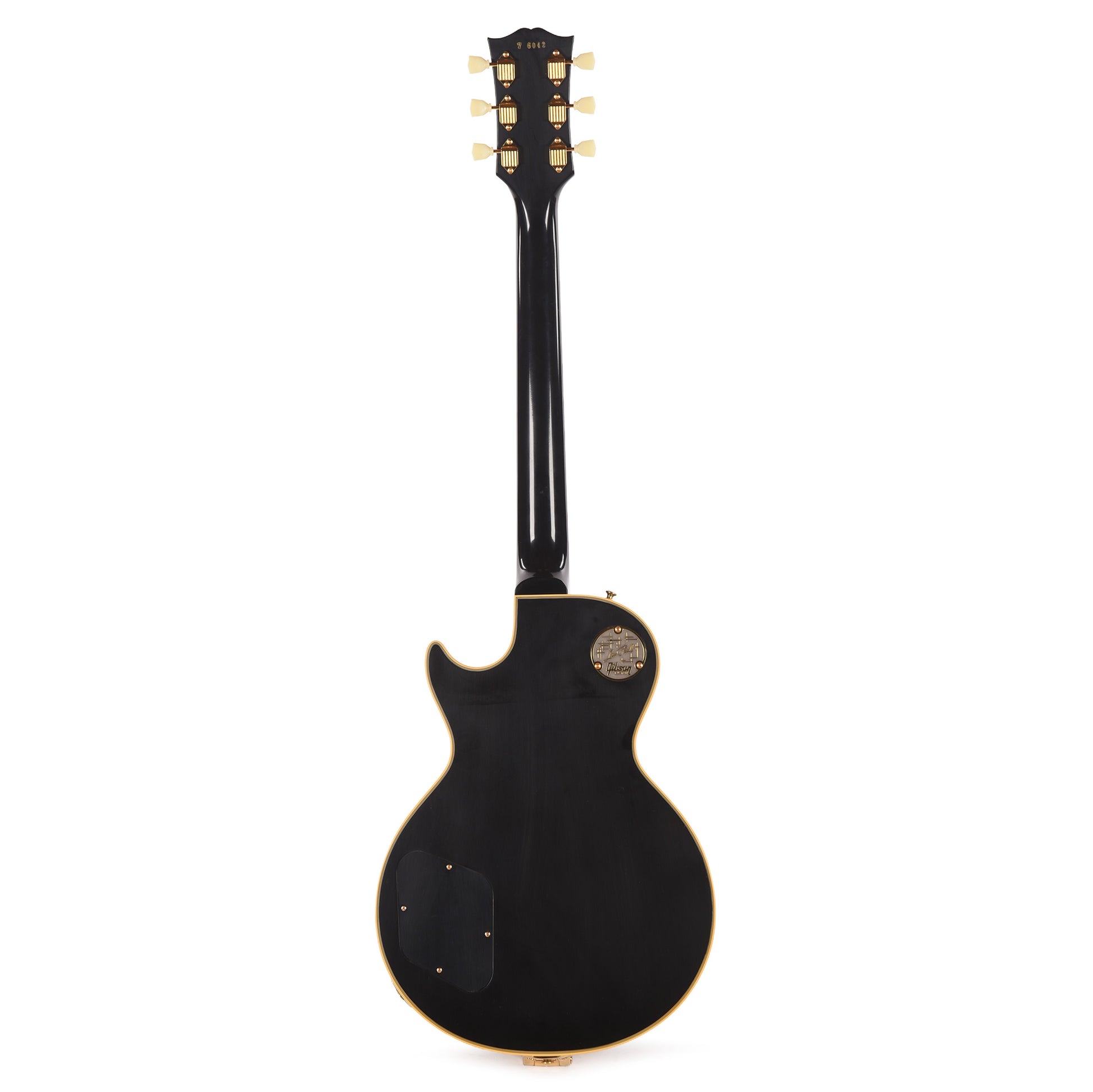 Gibson Custom Shop 1957 Les Paul Custom Reissue 3-Pickup Ebony VOS GH w/Bigsby Electric Guitars / Solid Body