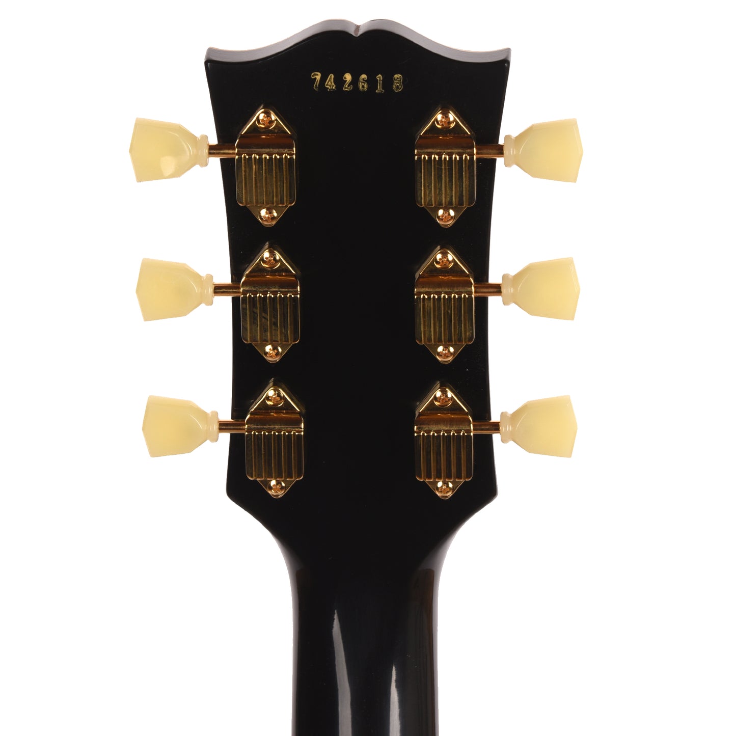 Gibson Custom Shop 1957 Les Paul Custom Reissue 3-Pickup Ebony VOS Electric Guitars / Solid Body