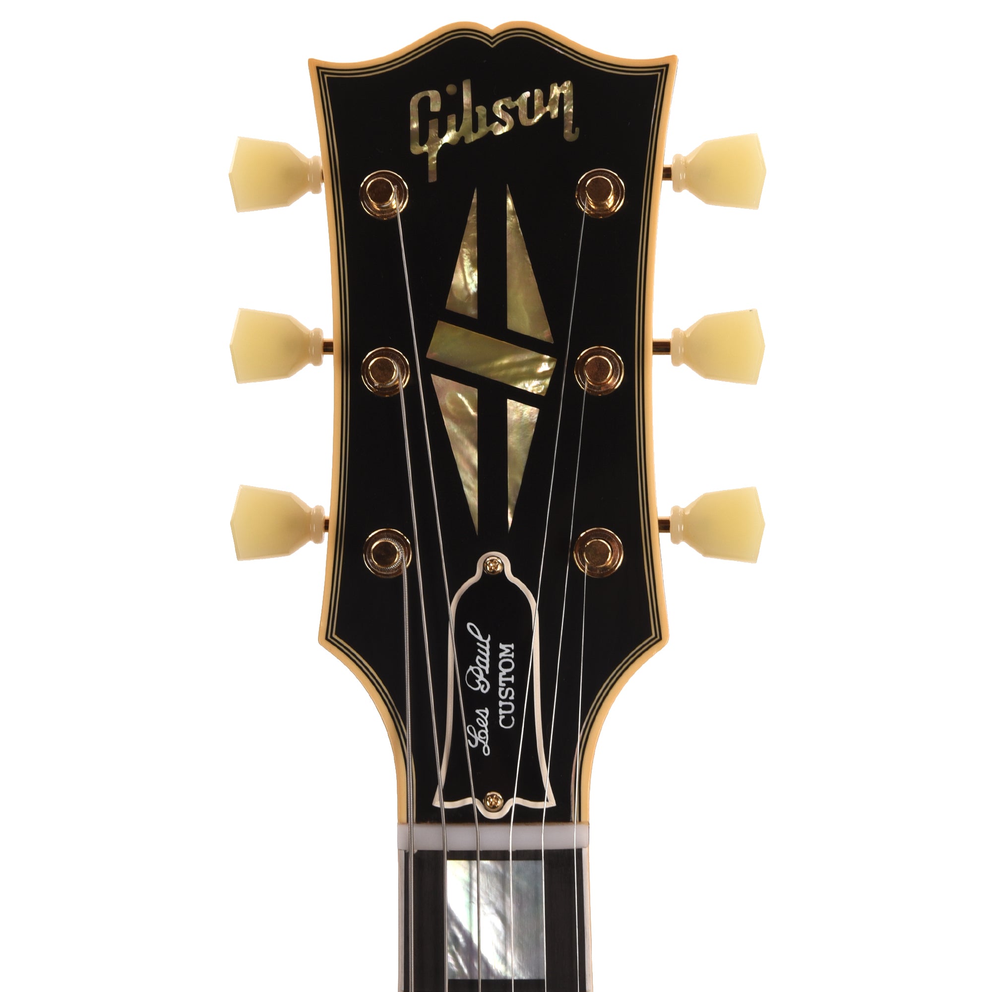 Gibson Custom Shop 1957 Les Paul Custom Reissue 3-Pickup Ebony VOS Electric Guitars / Solid Body