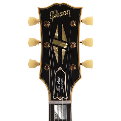 Gibson Custom Shop 1957 Les Paul Custom Reissue 3-Pickup Ebony VOS Electric Guitars / Solid Body