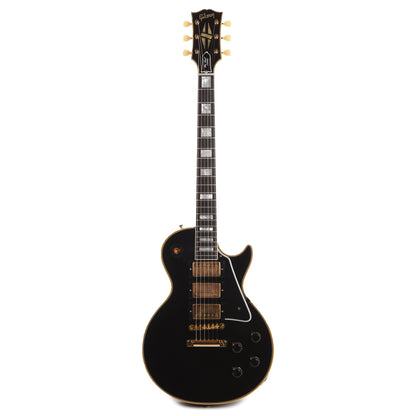 Gibson Custom Shop 1957 Les Paul Custom Reissue 3-Pickup Ebony VOS Electric Guitars / Solid Body