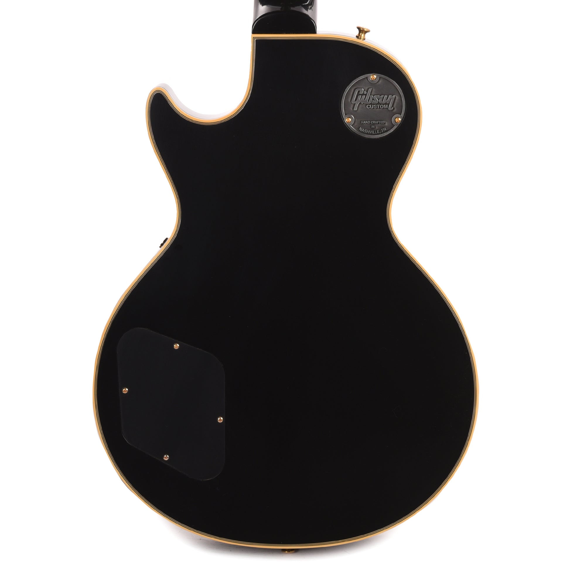 Gibson Custom Shop 1957 Les Paul Custom Reissue 3-Pickup Ebony VOS Electric Guitars / Solid Body