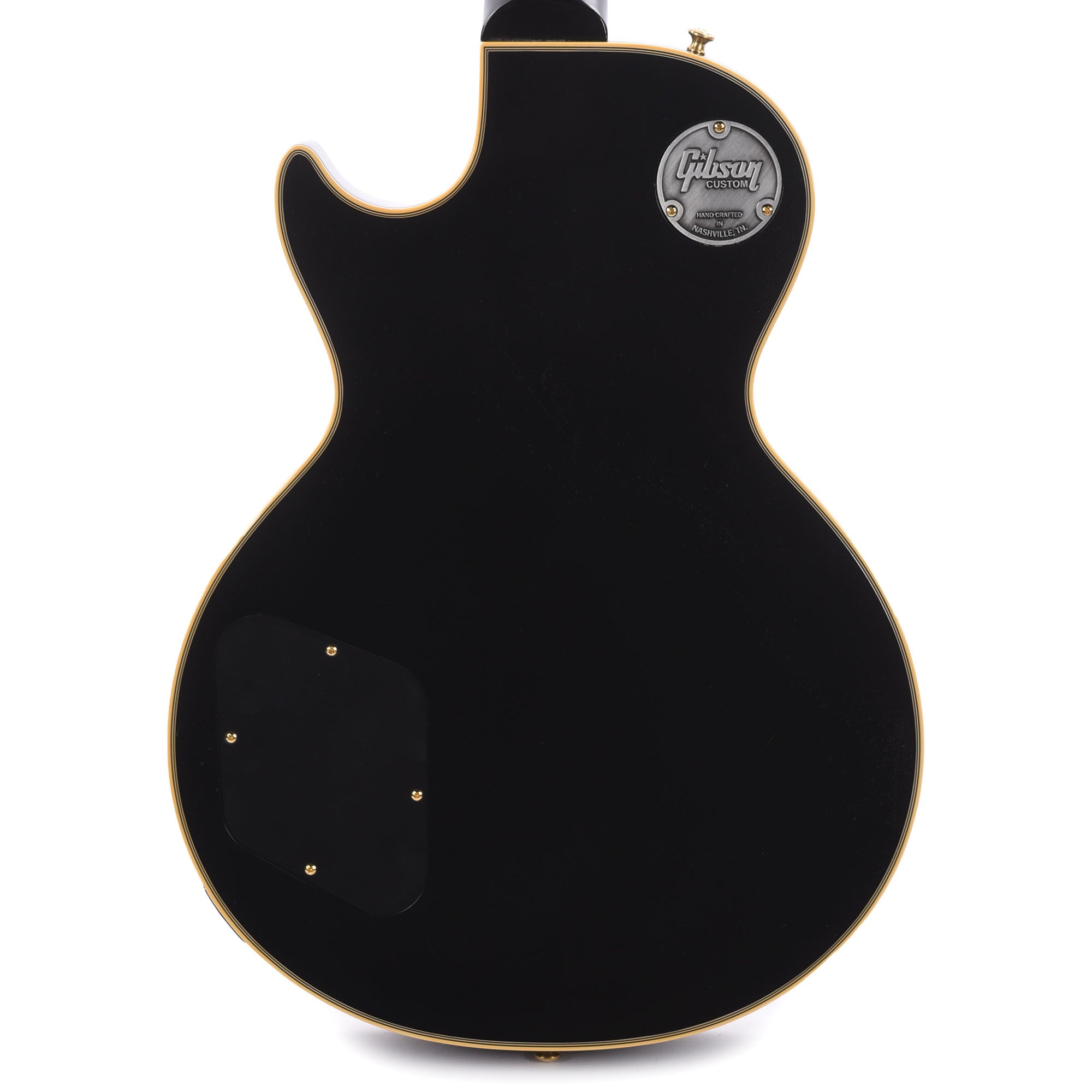 Gibson Custom Shop 1957 Les Paul Custom Reissue 3-Pickup Ebony VOS Electric Guitars / Solid Body