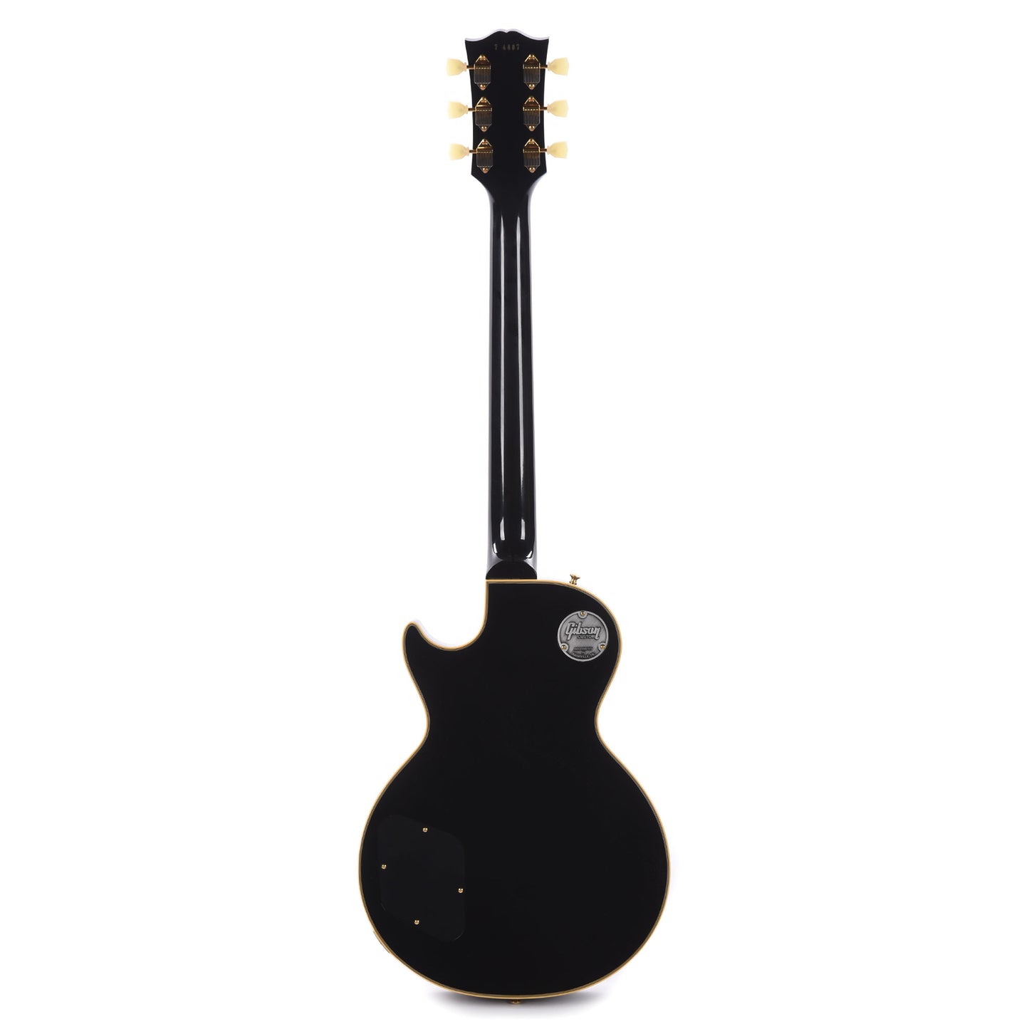 Gibson Custom Shop 1957 Les Paul Custom Reissue 3-Pickup Ebony VOS Electric Guitars / Solid Body