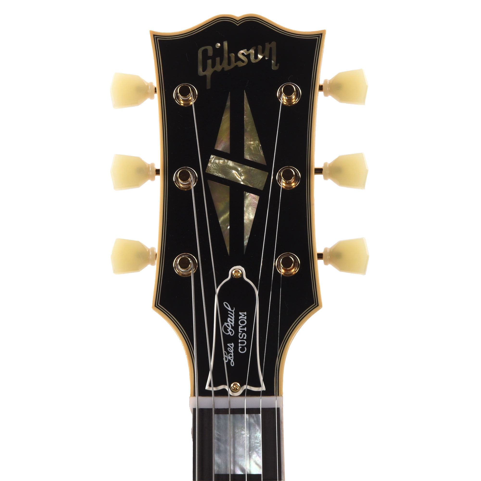 Gibson Custom Shop 1957 Les Paul Custom Reissue 3-Pickup Ebony VOS Electric Guitars / Solid Body