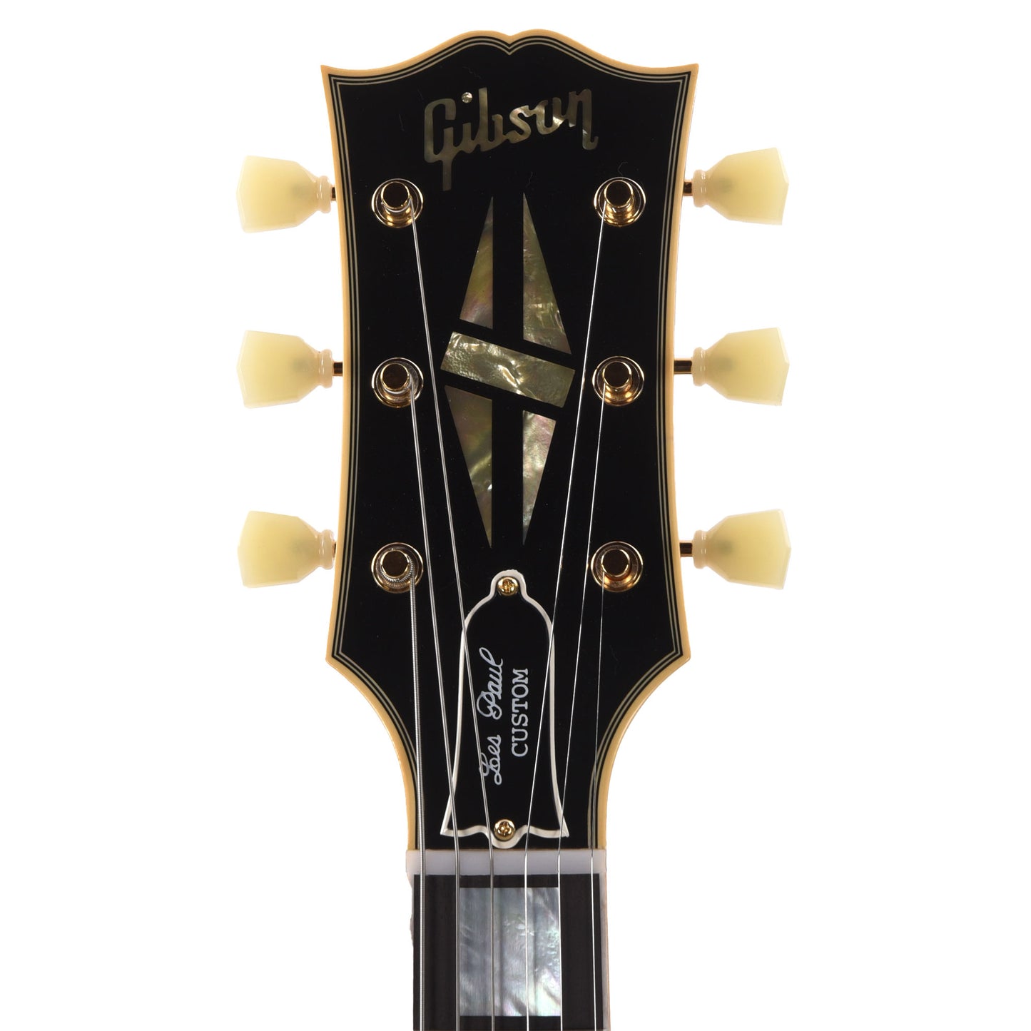 Gibson Custom Shop 1957 Les Paul Custom Reissue 3-Pickup Ebony VOS Electric Guitars / Solid Body