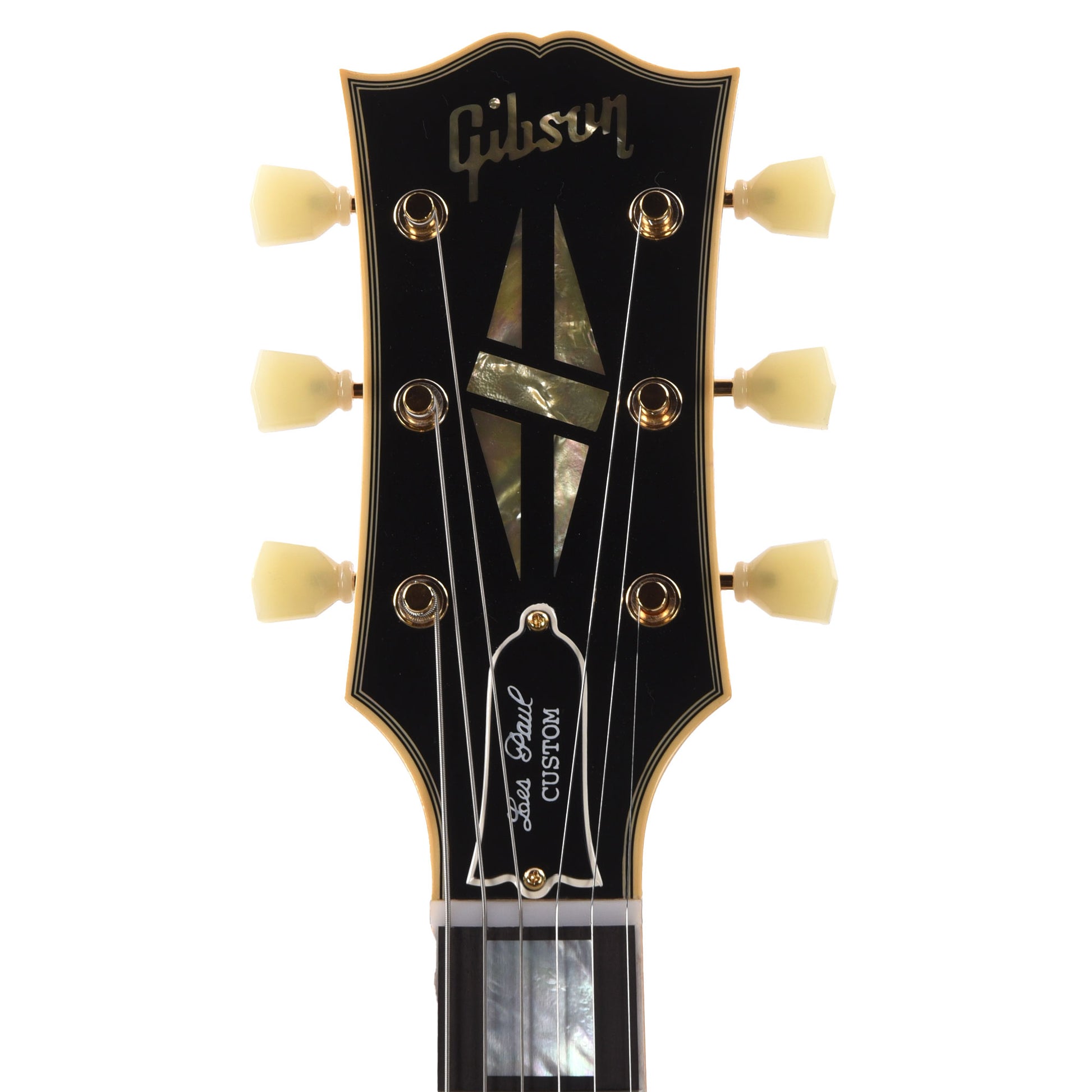 Gibson Custom Shop 1957 Les Paul Custom Reissue 3-Pickup Ebony VOS Electric Guitars / Solid Body