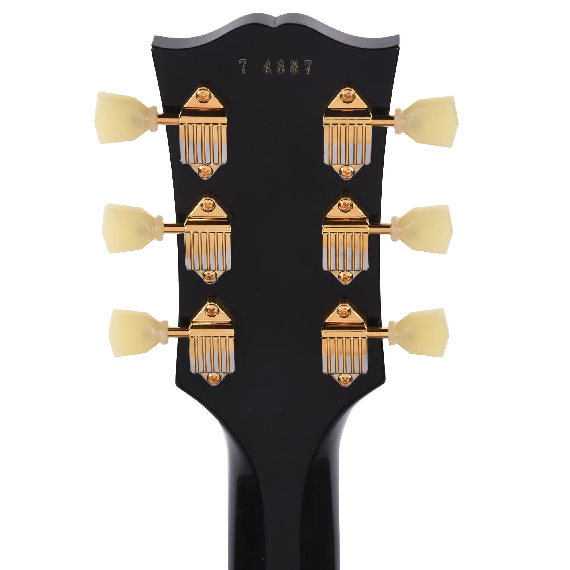 Gibson Custom Shop 1957 Les Paul Custom Reissue 3-Pickup Ebony VOS Electric Guitars / Solid Body