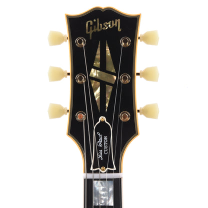 Gibson Custom Shop 1957 Les Paul Custom Reissue 3-Pickup Ebony VOS w/Bigsby Electric Guitars / Solid Body