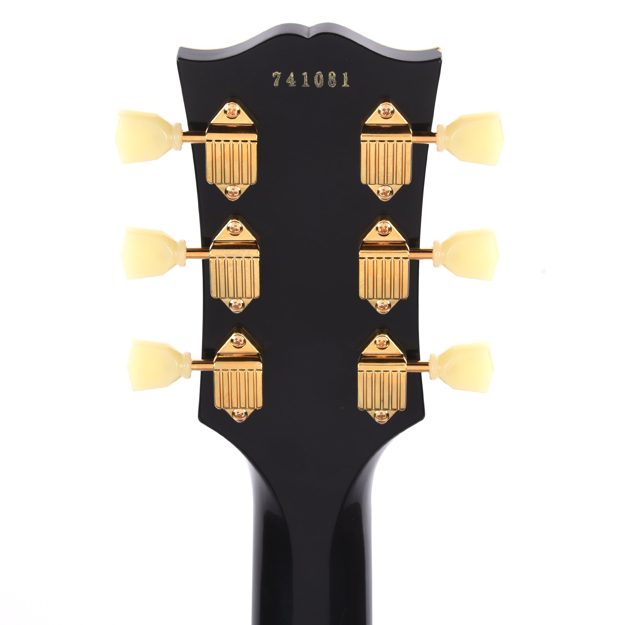 Gibson Custom Shop 1957 Les Paul Custom Reissue 3-Pickup Ebony VOS w/Bigsby Electric Guitars / Solid Body