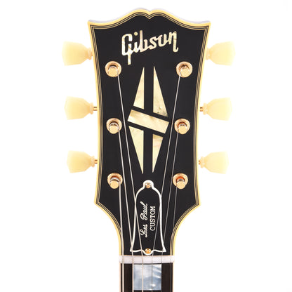 Gibson Custom Shop 1957 Les Paul Custom Reissue 3-Pickup Ebony VOS w/Bigsby Electric Guitars / Solid Body